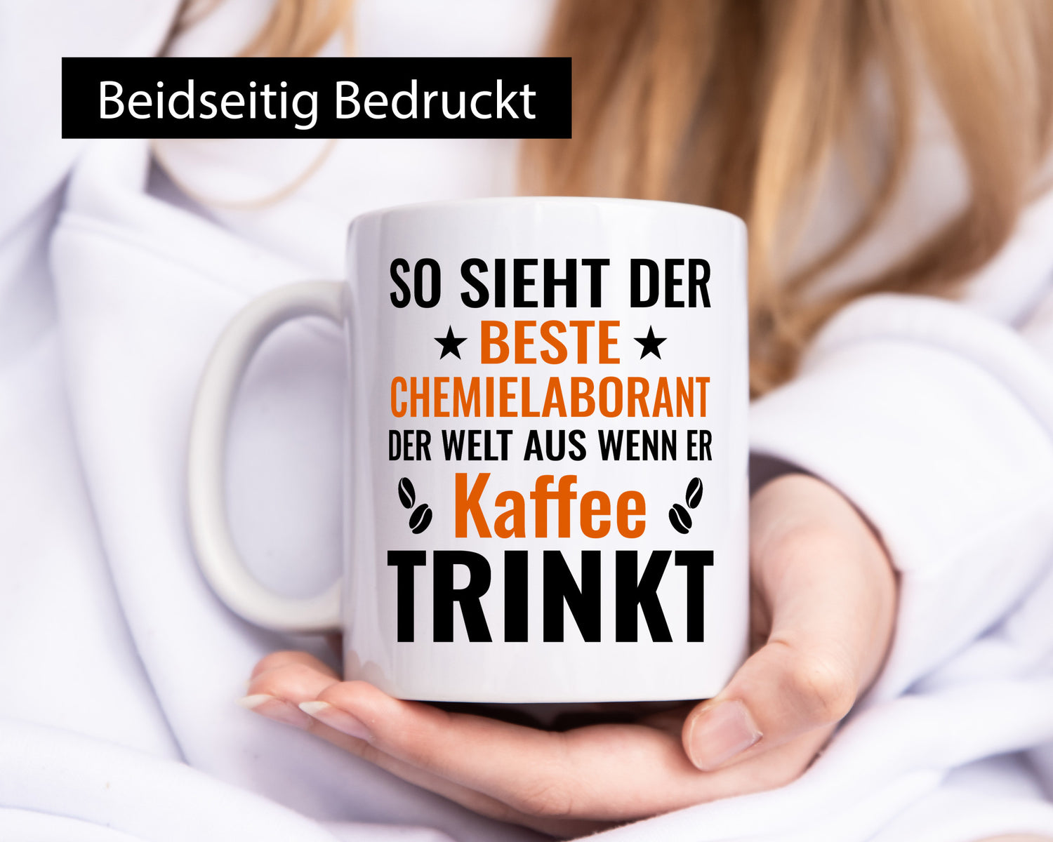 Kaffee trinkt: Chemielaborant | Laborant Chemie Humor Geschenkidee Tasse