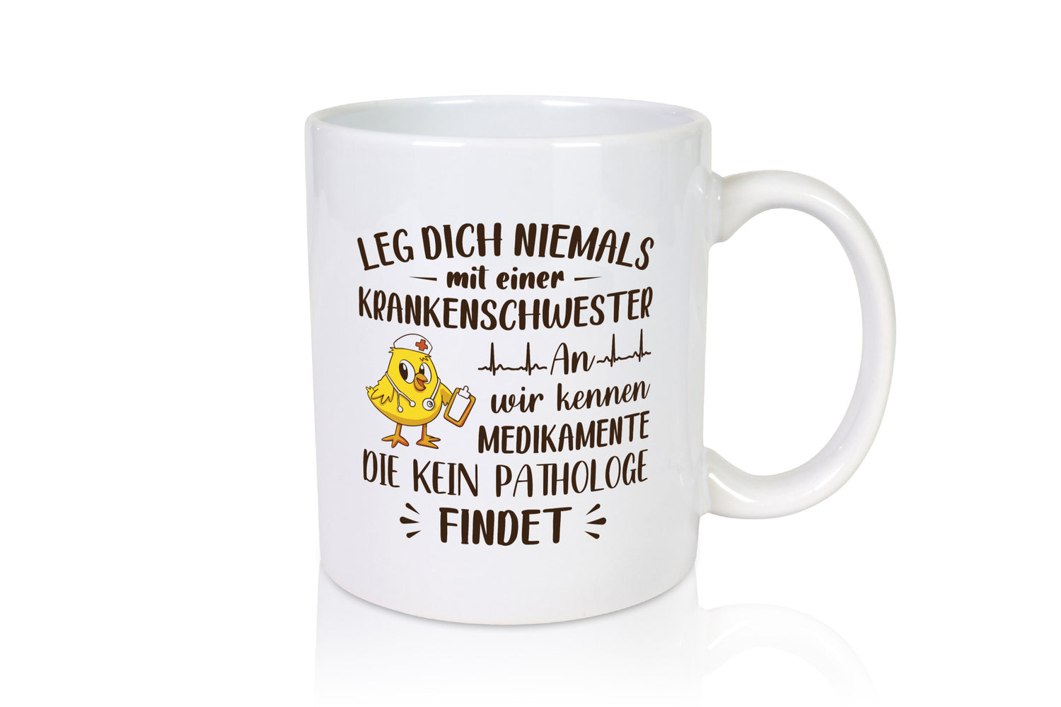 Krankenschwester kennt Medikamente| Küken | Stethoskop lustiger Spruch Geschenk