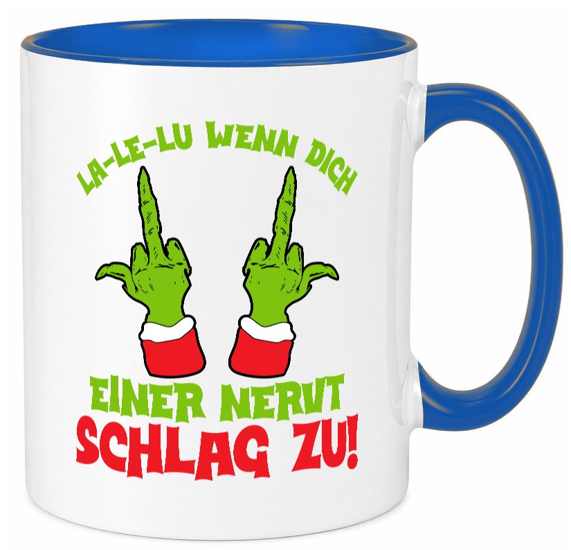 La Le Lu | Weihnachten Weihnachtsmuffel Lichter Humor Geschenkidee Tasse