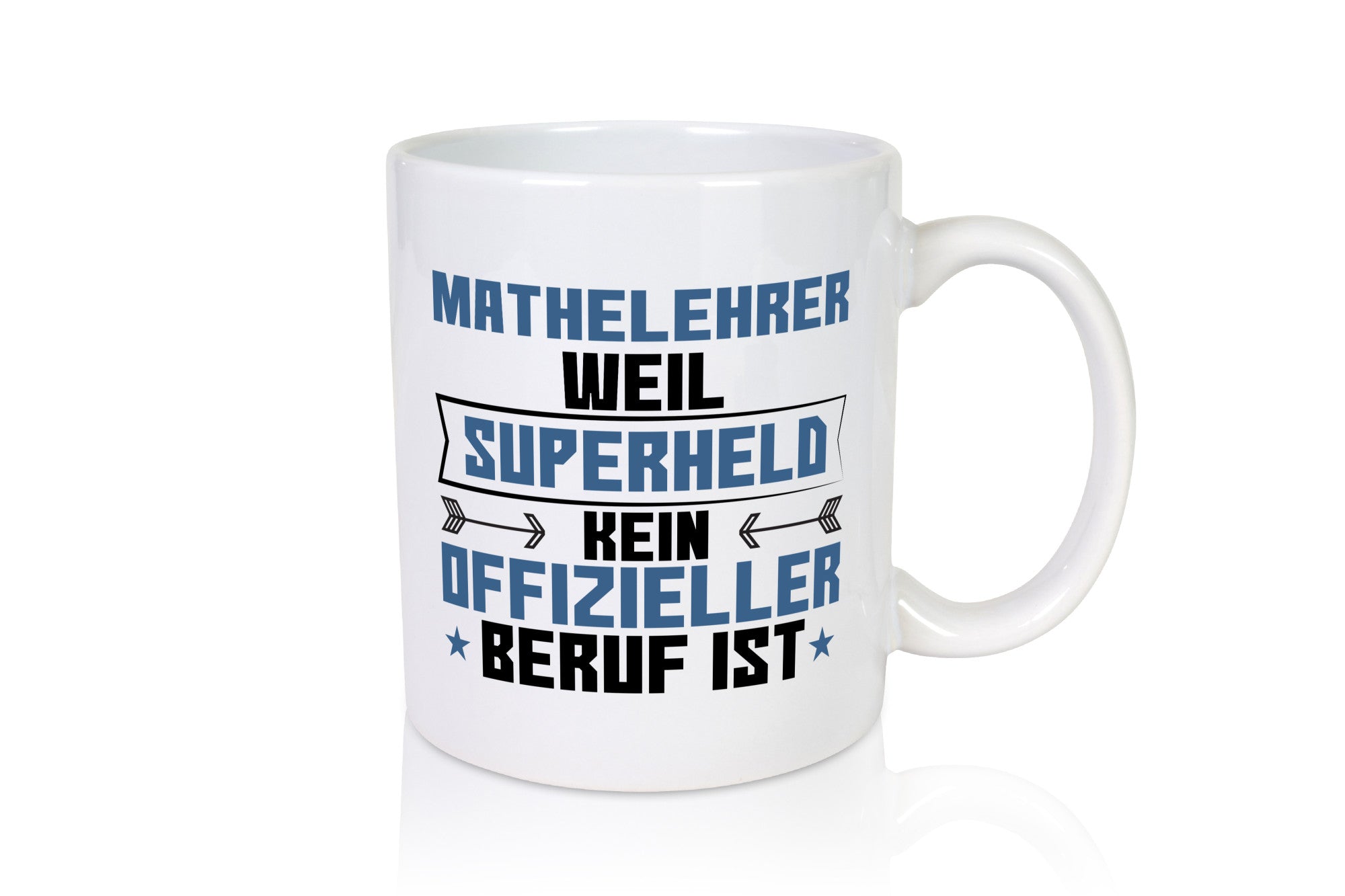Superheld Mathelehrer | Lehrer Mathe lustig Humor Geschenkidee Geschenk Tasse