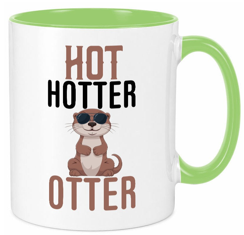 Lustiger Otter | Hot Wortwitz Sonnenbrille Tiercomic v2 Geschenkidee Tasse