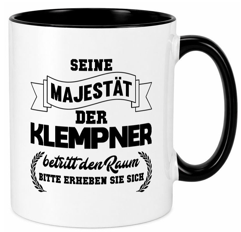 Der Klempner betritt den raum | Geschenk Humor Geschenkidee lustiger Spruch