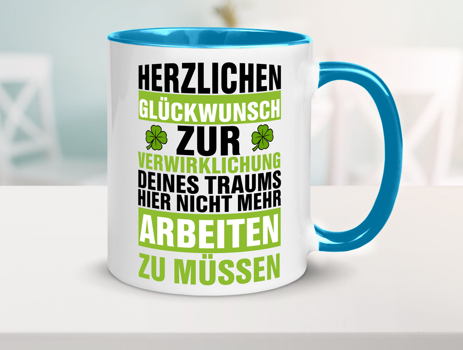 Verwirklichung deiner Träume | Stellenwechel Kollege Humor Arbeit Kollegen Büro