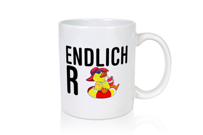 Endlich Rente | Rentner Ehepartner Ente lustiger Spruch Geschenk Ruhestand