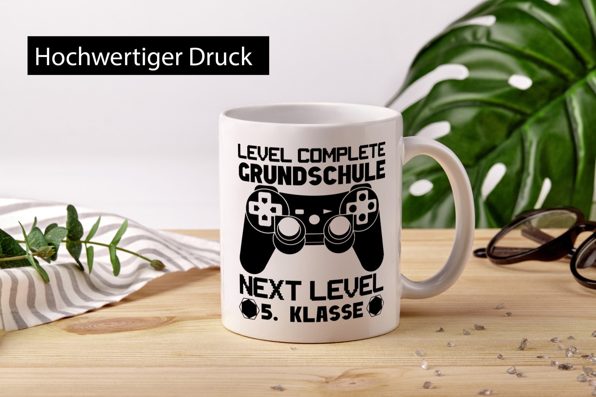 Level complete | 5. Klasse Gaming Grundschule lustiger Spruch Geschenk Humor