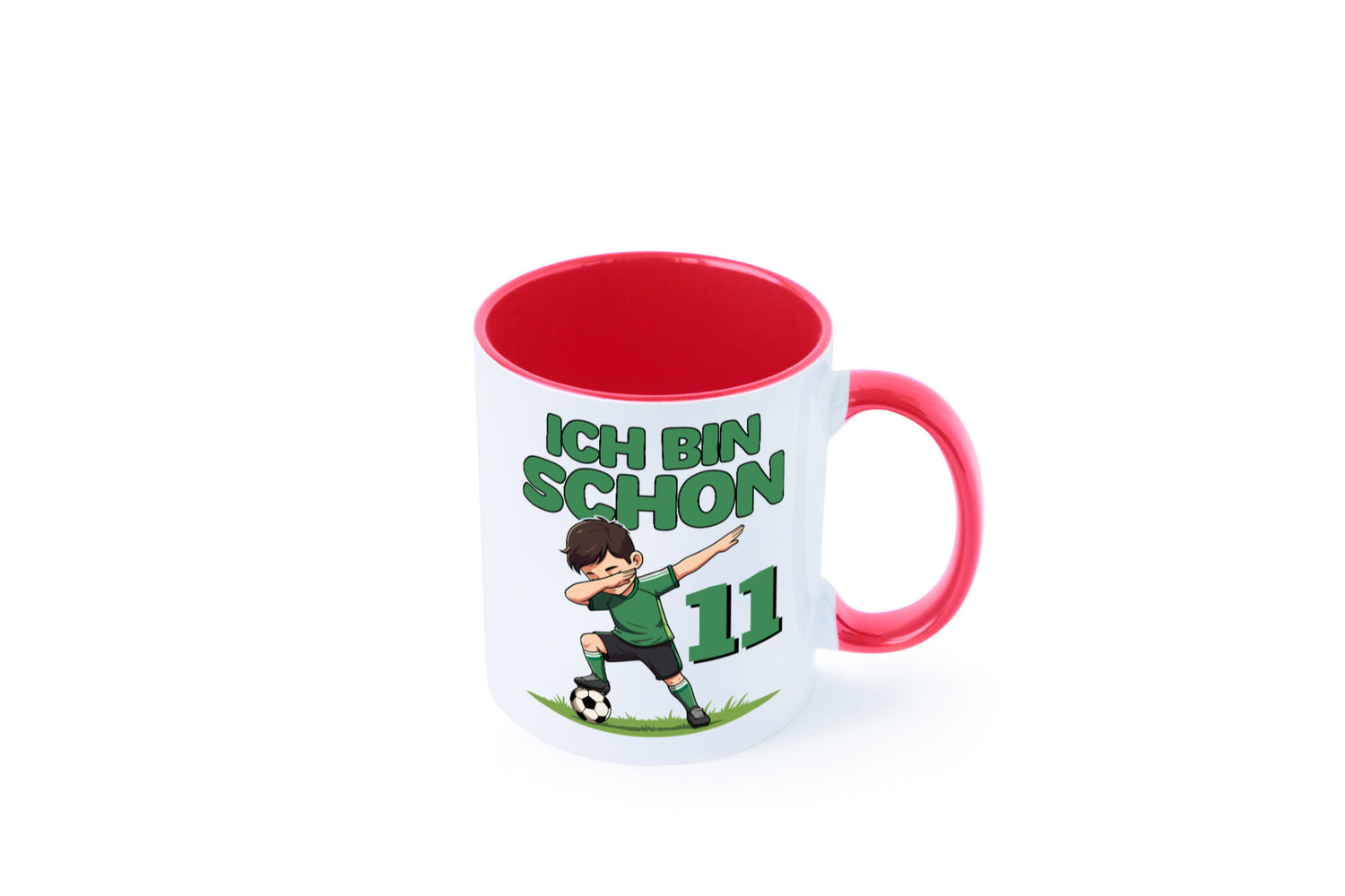 11. Geburtstag | 11 Jahre Fußballer Geschenkidee Humor Tasse
