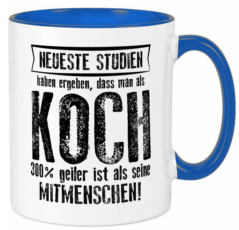Neuste Studien: Koch | Chefkoch Humor Arbeit Kollegen Büro Geschenkidee Tasse