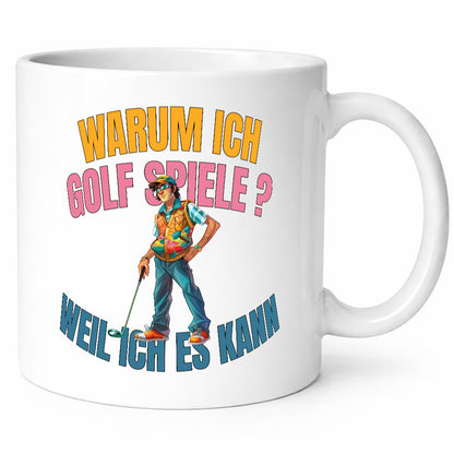 Golfer, Golfen, Golffreiheit, lustige Geschenkidee