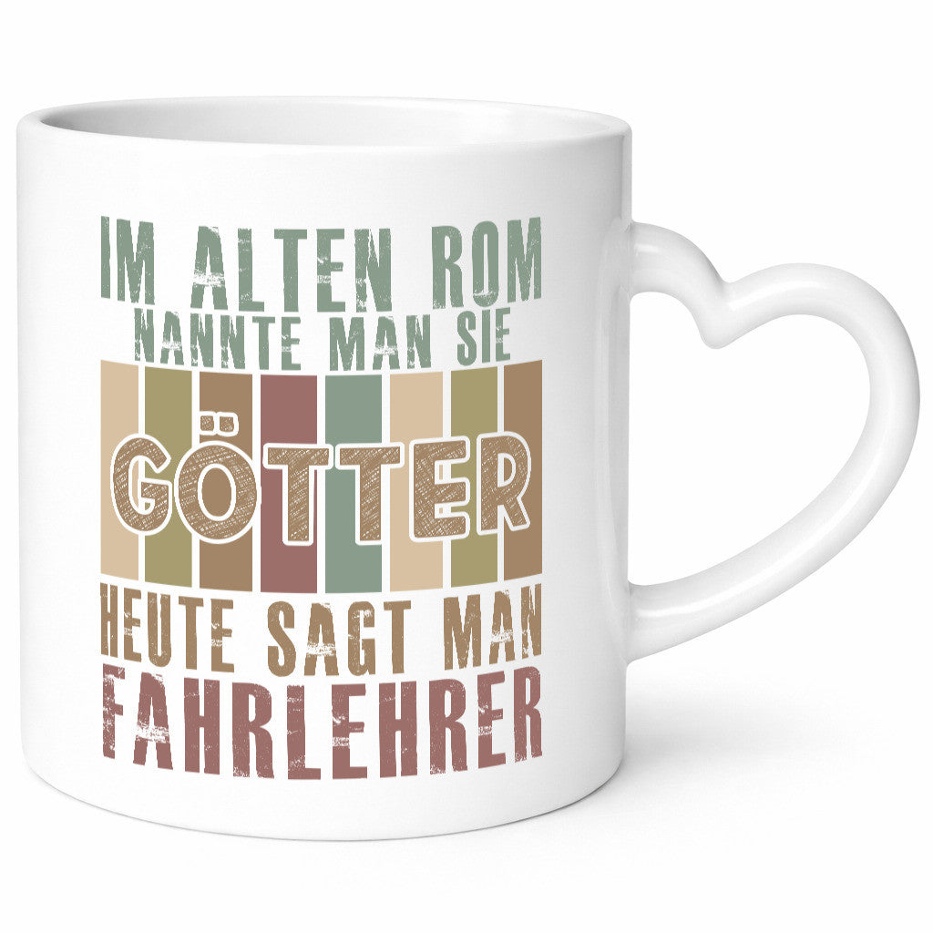Heute sagt man: Fahrlehrer | Fahrschule Geschenk Humor Geschenkidee lustiger