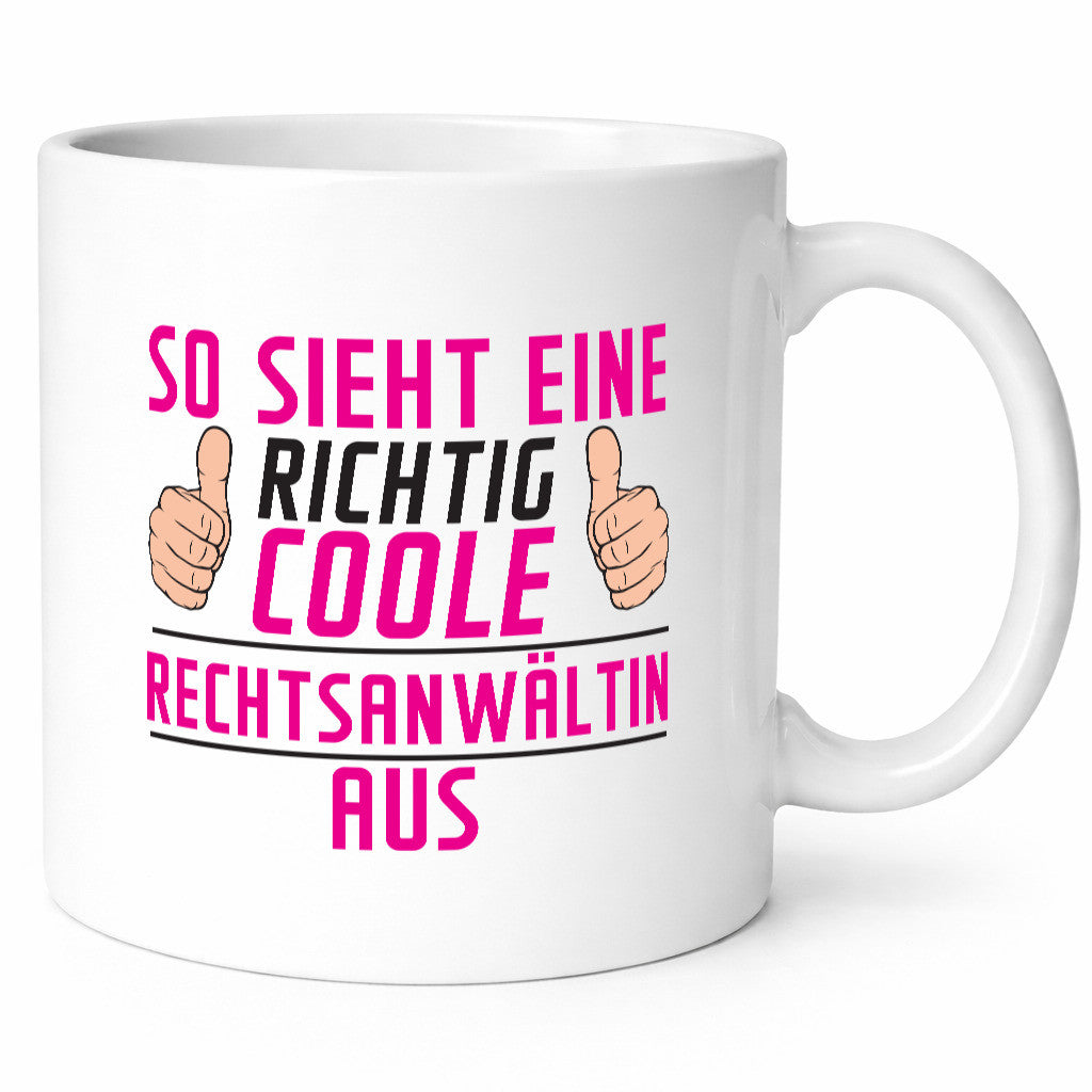 Richtig Coole Rechtsanwältin | Jurstin Anwältin lustiger Spruch Geschenk Humor