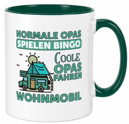 Opas spielen Bingo, coole fahren Wohnmobil | Vögel Geschenk Familie
