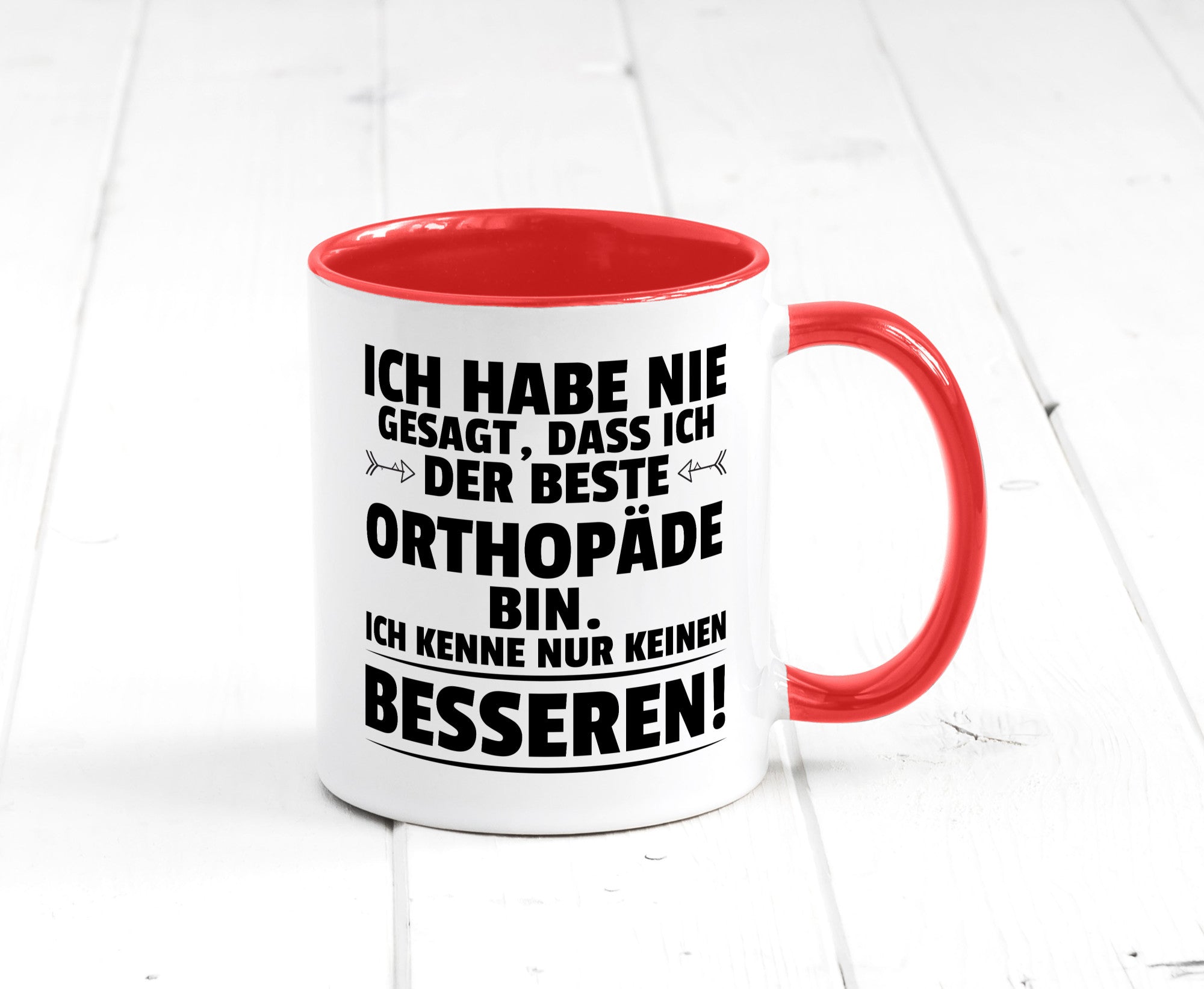 Der Beste Orthopäde | Orthopädie Humor Geschenkidee Tasse