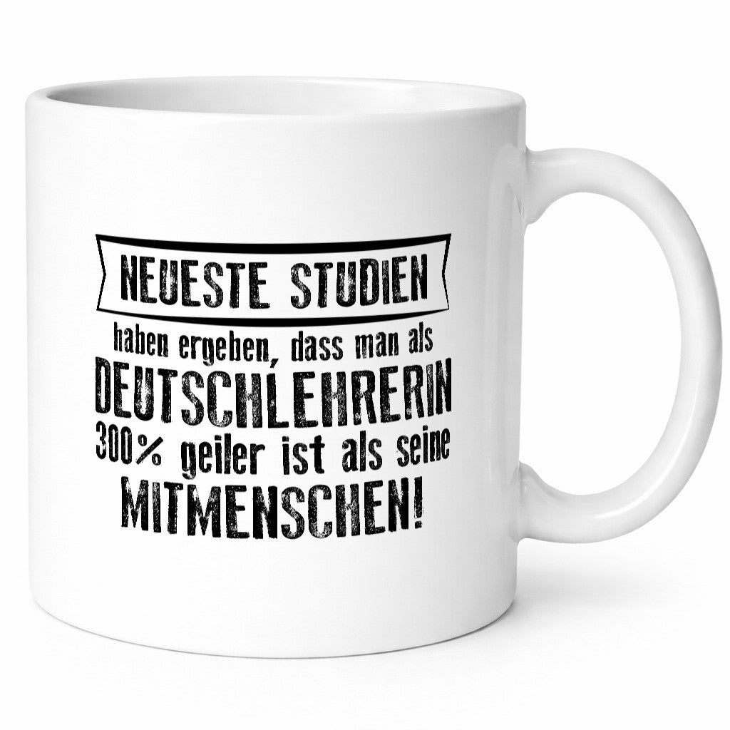 Neuste Studien: Deutschlehrerin | Lehrer Geschenk Humor Geschenkidee lustiger
