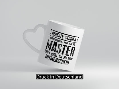Neuste Studien: Master | Universität Student lustiger Spruch Geschenk Humor