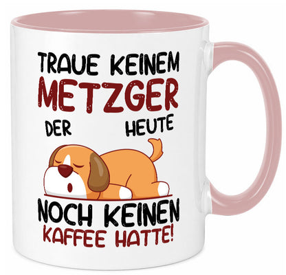 Traue keinem Metzger | Fleischer Metzgerei lustiger Spruch Geschenk Humor