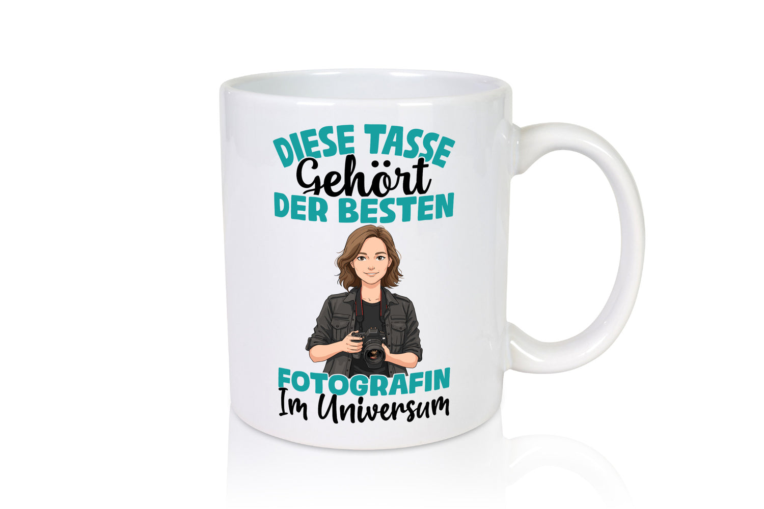 Im Universum: Fotografin | Fotografie Kamera lustiger Spruch Geschenk Humor