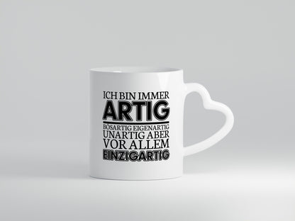 Immer einzigartig | Spruch Tasse witziges Statement Humor Geschenkidee