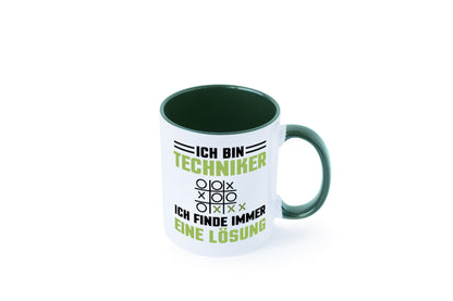 Ich bin Techniker finde immer eine Lösung | lustiger Spruch Geschenk Humor