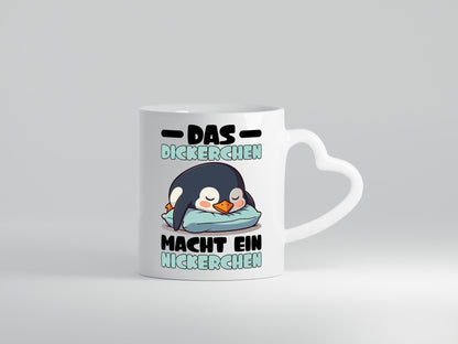 Der Dicke macht ein Nickerchen | Pinguin schläft v2 lustig Humor
