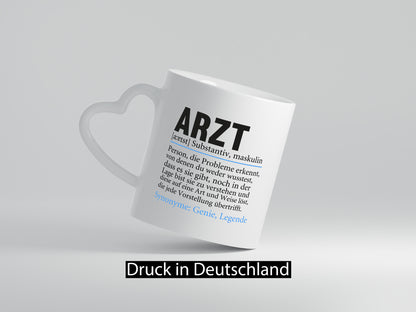 Arzt Humor | Spruch Medizin Doktor Facharzt Geschenkidee Tasse