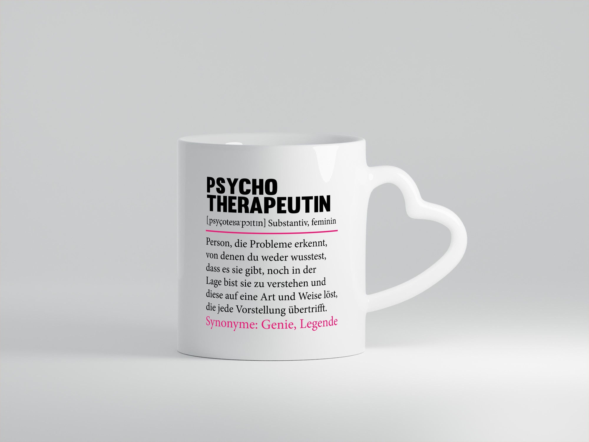 Physiotherapeutin | Beruf Spruch Text v2 Geschenk Arbeit Kollegen Büro lustiger