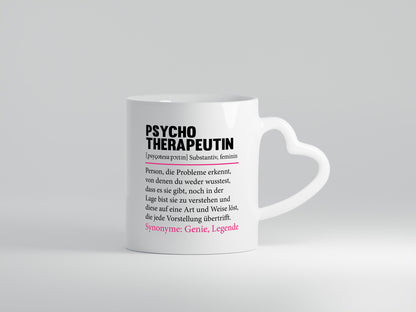 Physiotherapeutin | Beruf Spruch Text v2 Geschenk Arbeit Kollegen Büro lustiger