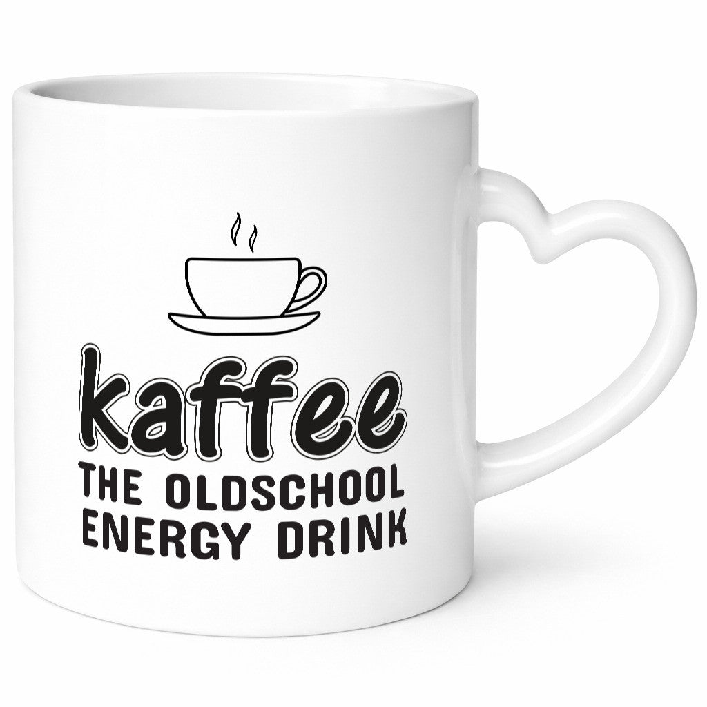 Oldschool Kaffee | Kaffeetrinker Tasse Statement lustiger Spruch Geschenk Humor