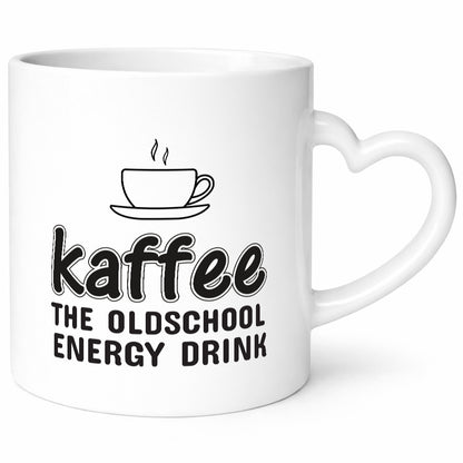 Oldschool Kaffee | Kaffeetrinker Tasse Statement lustiger Spruch Geschenk Humor