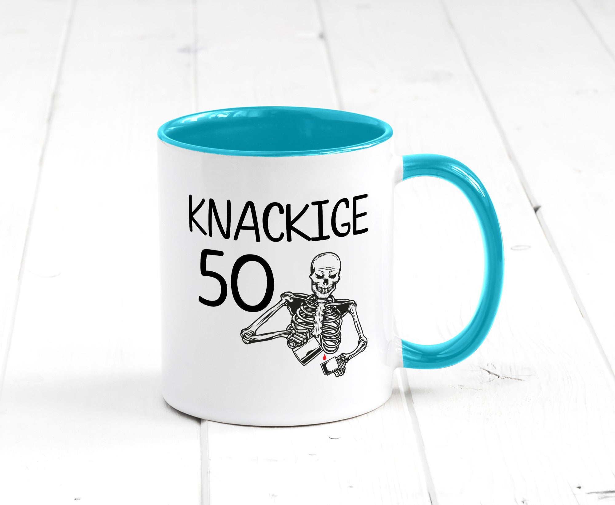 50. Geburtstag | Alt Knackig und Geschenk Geschenkidee lustiger Spruch Tasse