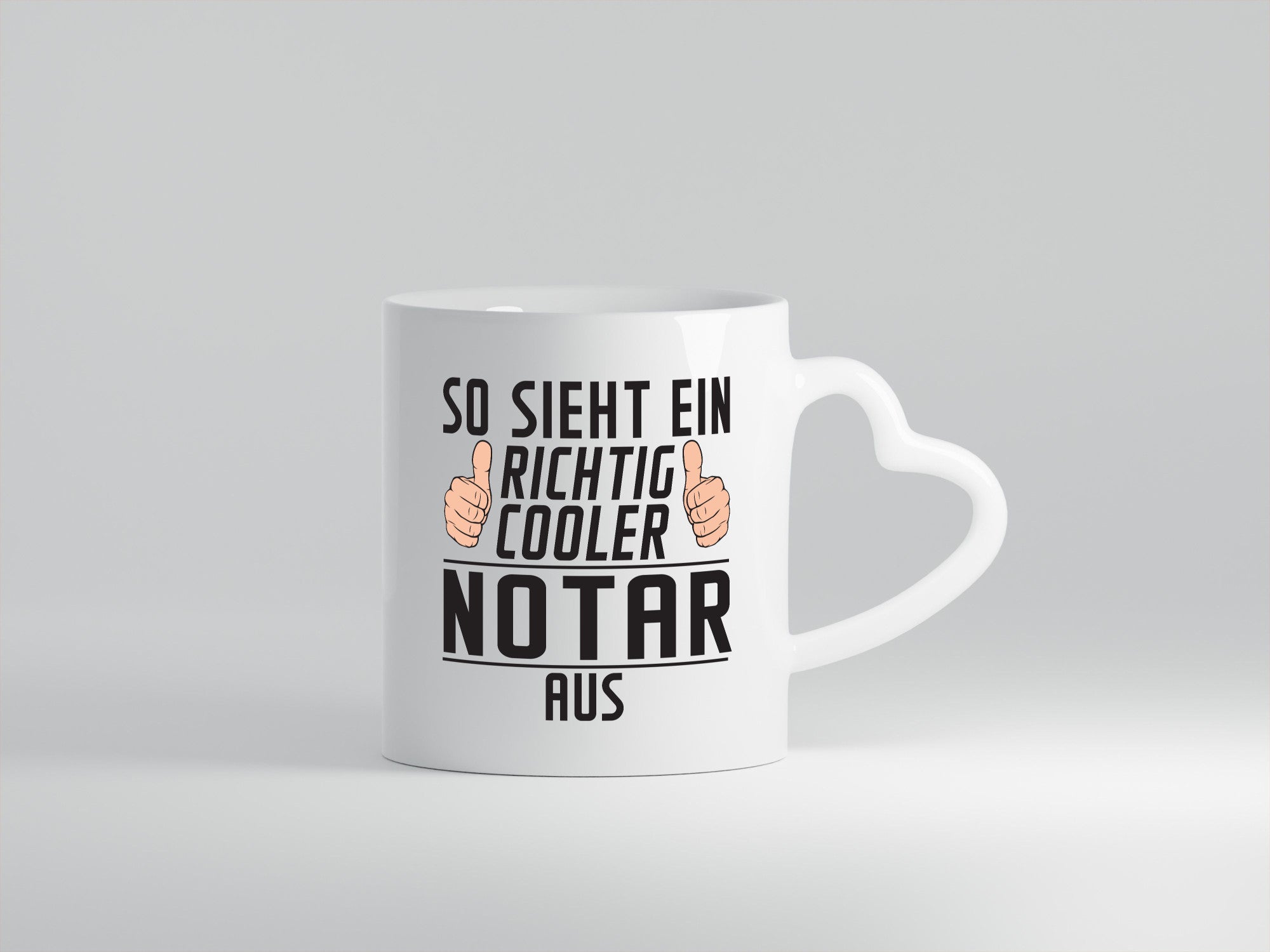 Richtig Cooler Notar | Jurist lustig Humor Geschenkidee Geschenk Tasse
