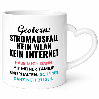 Stromausfall | Nette Familie Kein Internet Geschenk Geschenkidee lustiger