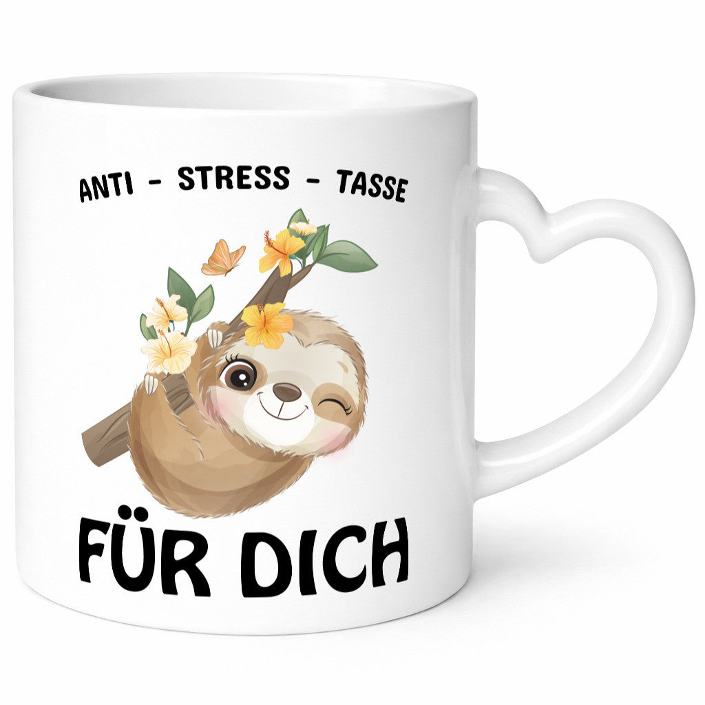 Anti Stress Tasse für dich Humor Geschenkidee