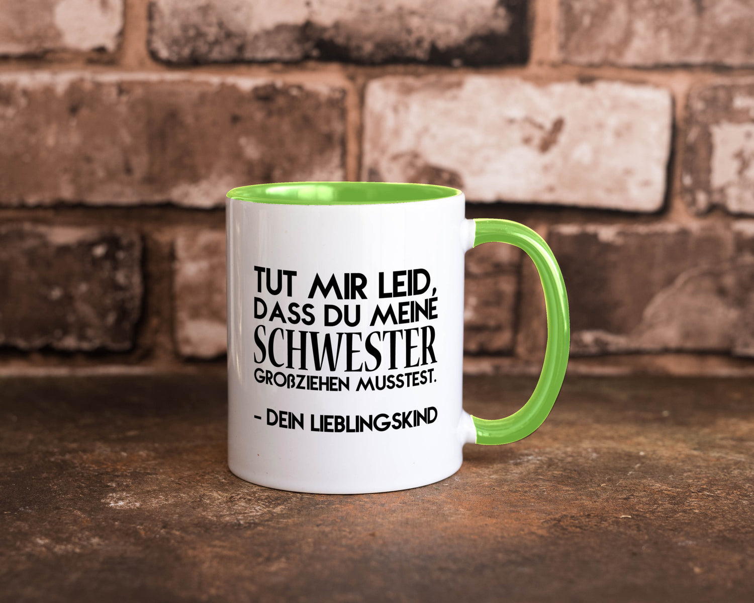 Lieblingskind | Eltern Schwester Kinder lustig Geschenk Humor Geschenkidee