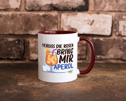 Bring mir Aperol | Rosen Paar Party Geschenkidee Humor Tasse