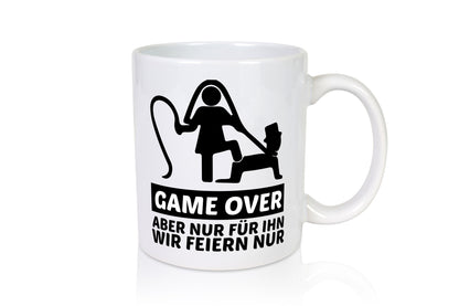 Game over für den Mann | JGA Junggesellenenabschied v2 lustiger Spruch Geschenk