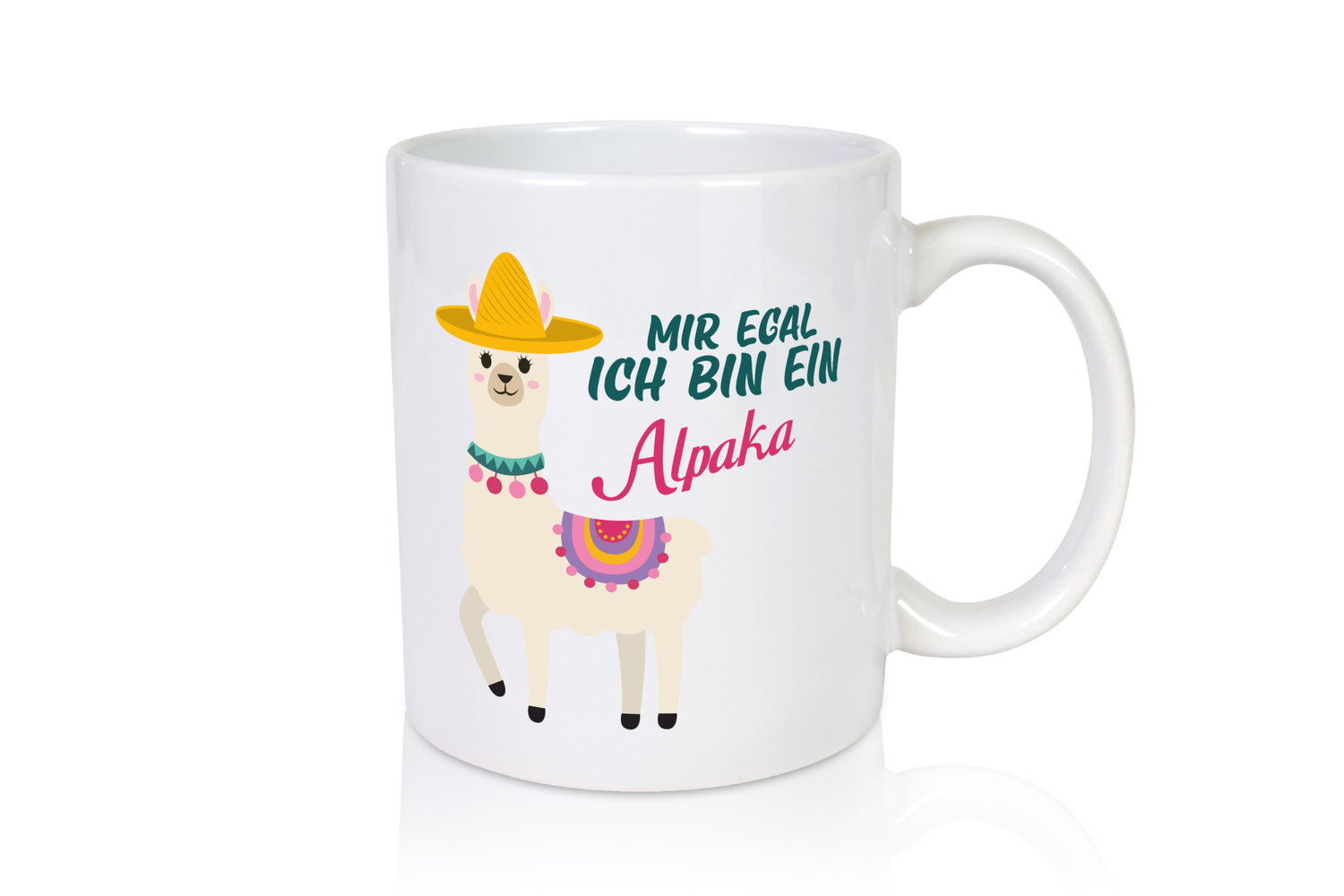 Mir egal ich bin ein Alpaka | Lama Spuckendes lustiger Spruch Geschenk Humor