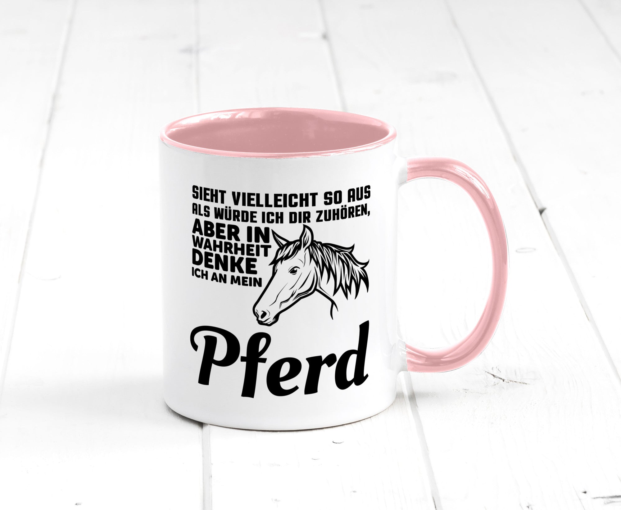 Pferde Spruch | Reiterin Tasse Pferdesport Reiten Humor Geschenkidee