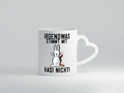 Irgendwas stimmt nicht | Sado Maso Hase Peitsche Maske Geschenk Humor
