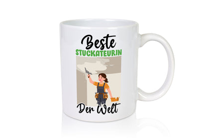 Bester Stuckateurin | Innenausbau lustiger Spruch Geschenk Humor Geschenkidee