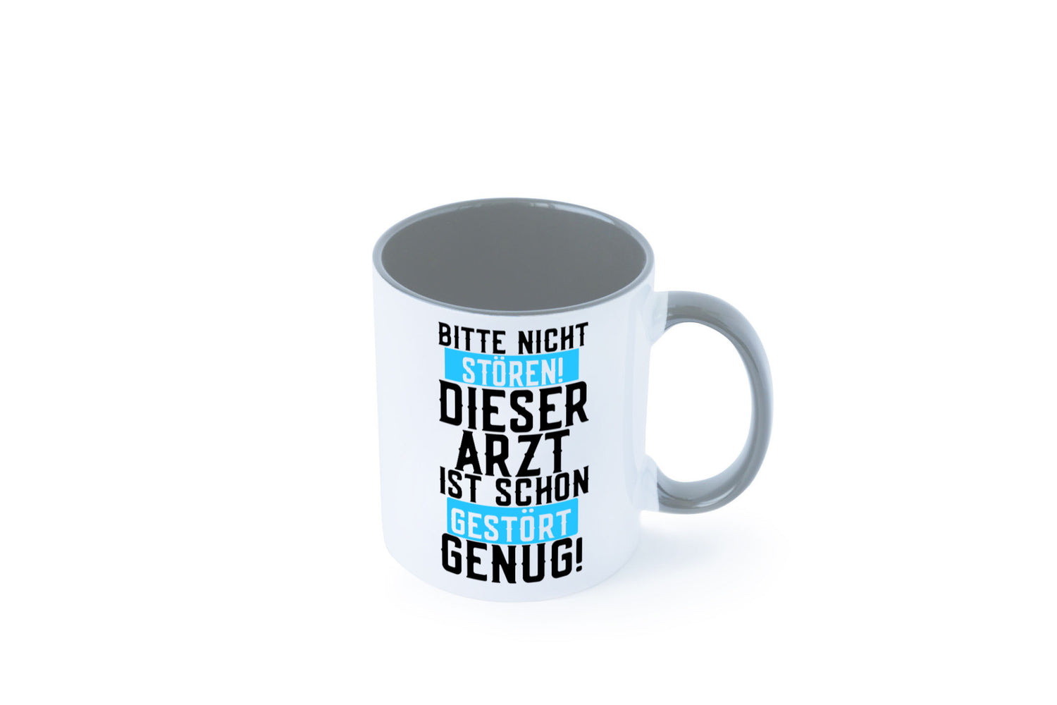 Bitte nicht stören | gestörter Arzt Sarkasmus Klinik Geschenkidee Humor Tasse