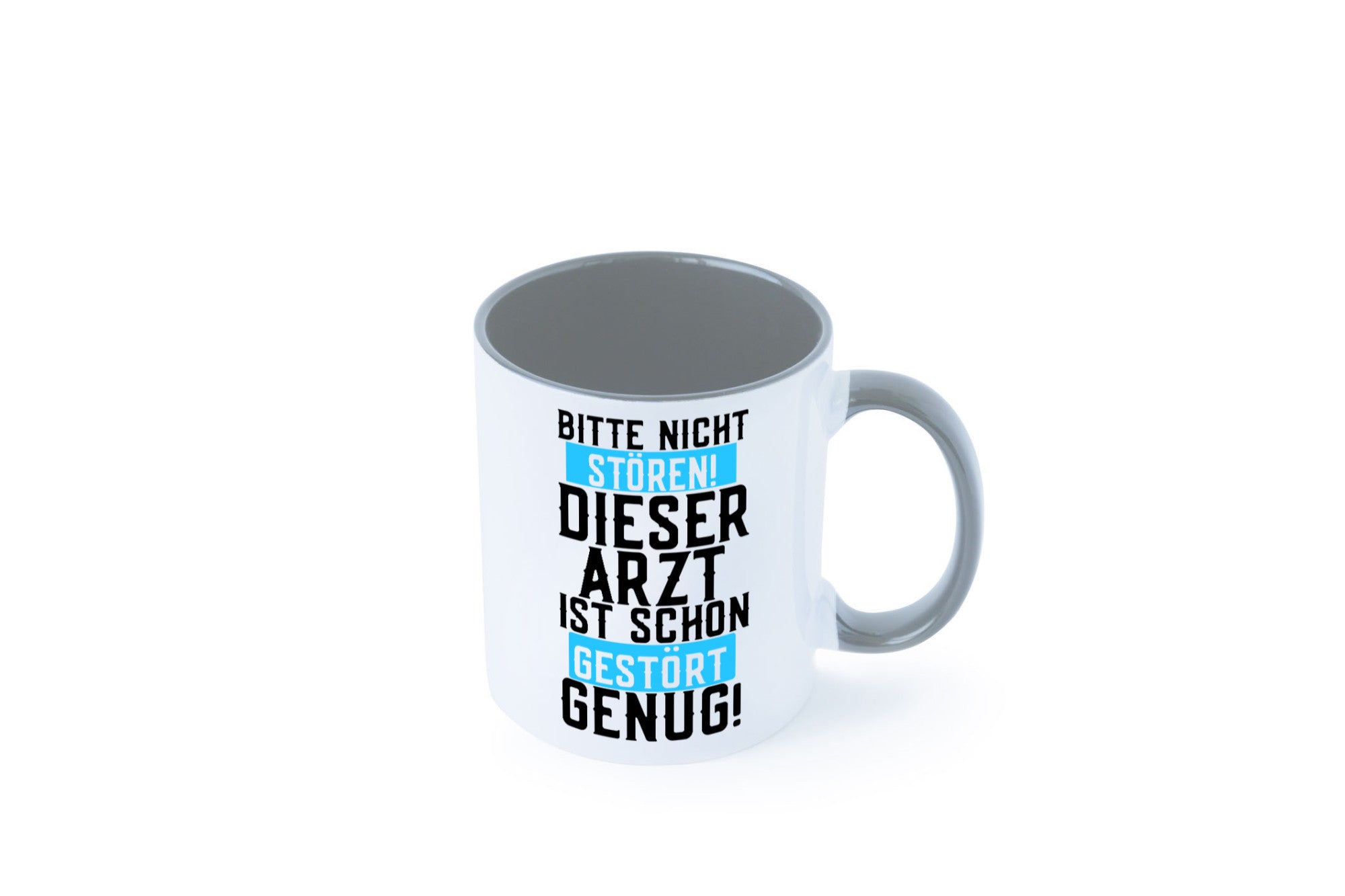 Bitte nicht stören | gestörter Arzt Sarkasmus Klinik Geschenkidee Humor Tasse