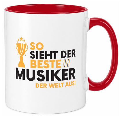 Der Weltbeste Musiker | Musik Musikant lustig Humor Geschenkidee Geschenk Tasse