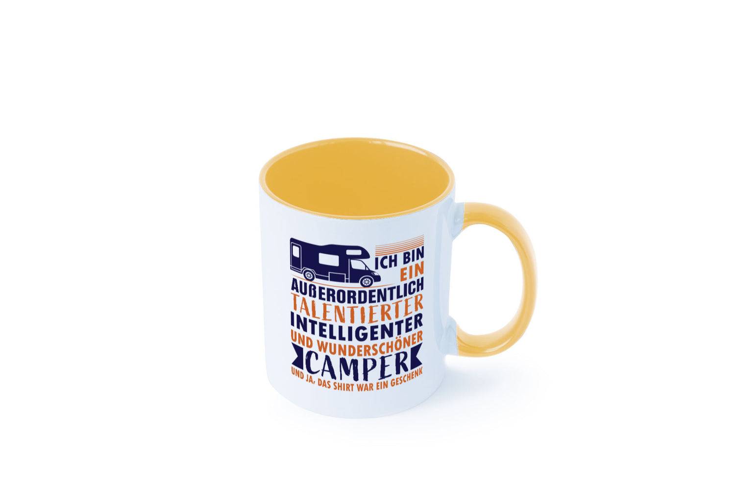 Talentierter | Intelligenter Wunderschöner Camper lustiger Spruch Geschenk