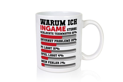 Gamer-Spruch | Zocker-Tasse Zocken Humor lustige Geschenkidee