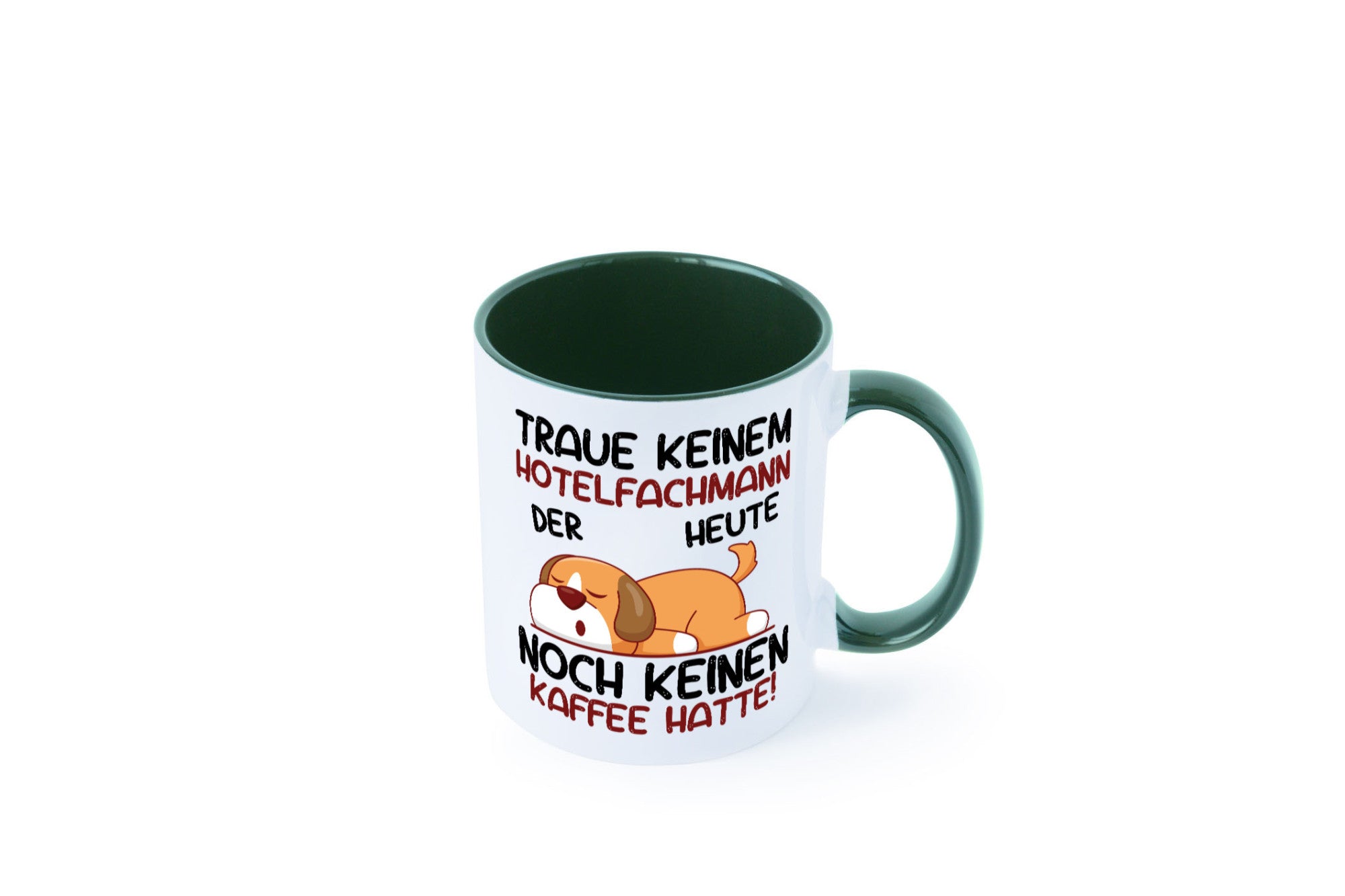 Traue keinem Hotelfachmann |Hotel lustig Humor Geschenkidee Geschenk Tasse