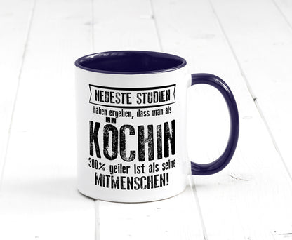 Neuste Studien: Köchin | Chefköchin Chefkoch Geschenk Arbeit Kollegen Büro