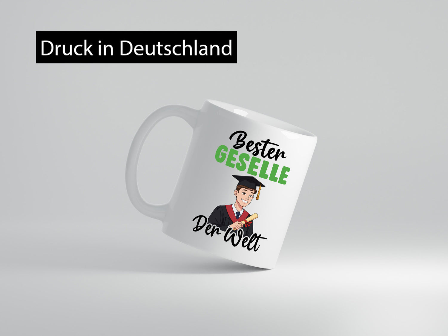 Bester Geselle | Handwerker v2 lustig Humor Geschenkidee Geschenk Tasse
