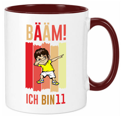 11. Geburtstag | 11 Jahre Bääm ich bin Humor Geschenkidee Tasse