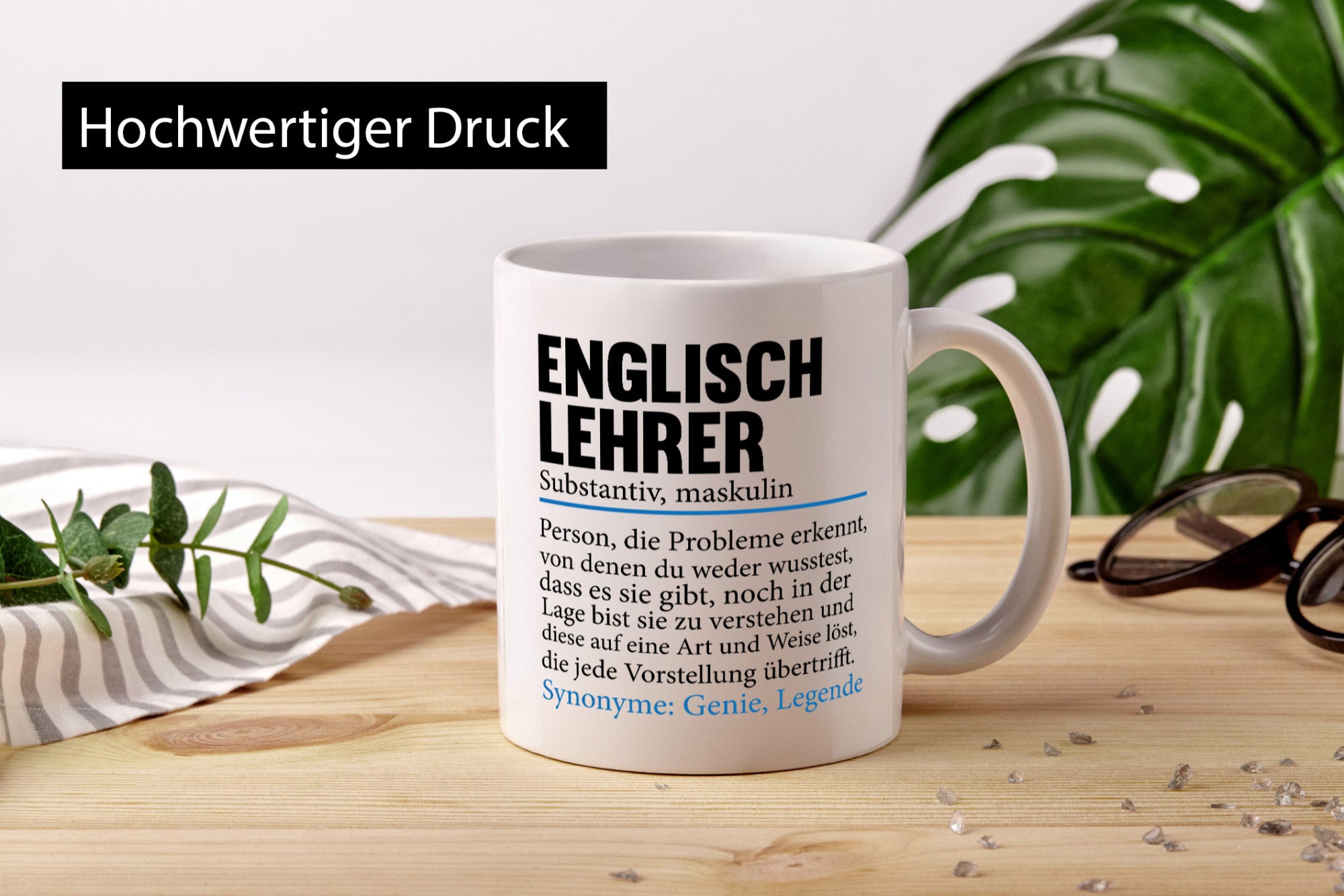 Englischlehrer | Lehrer Schule Englisch Geschenkidee Humor Tasse