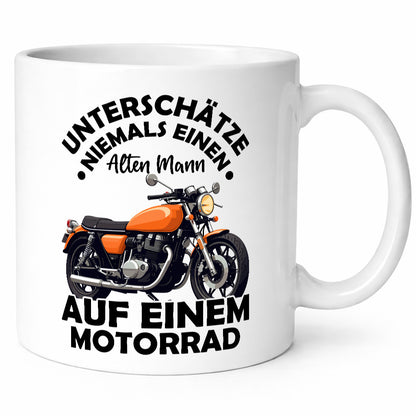 Biker-Spruch | Männer Tasse Motorradfahrer Motorrad vl8 Humor Geschenkidee